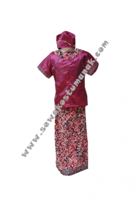 Kostum pramugari anak  large