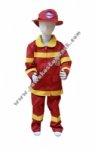 Kostum Pemadam Kebakaran - Merah