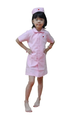 d baju kostum suster  large