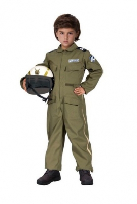 d kostum pilot pesawat tempur  large