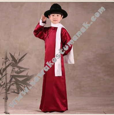 kostum cina anak  large