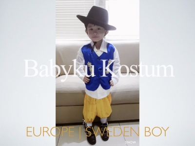Kostum Internasional Swedia - Boy swedia boy.001 large