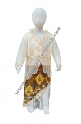 Pakaian adat kebaya cream  large