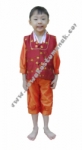 Kostum Negara Korea - Boy Orange
