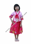 Kostum Negara Korea - Girl Pink