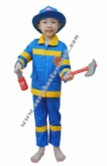 Kostum Pemadam Kebakaran - Biru