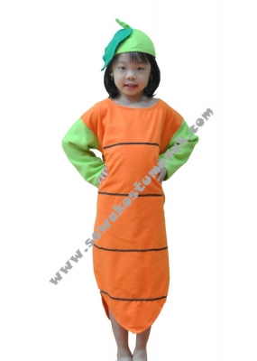 kostum sayur wortel  large
