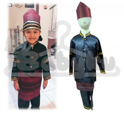 pakaian adat dayak  large