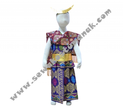 pakaian adat flores pria  large